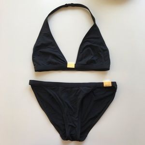 calvin klein bikini gold